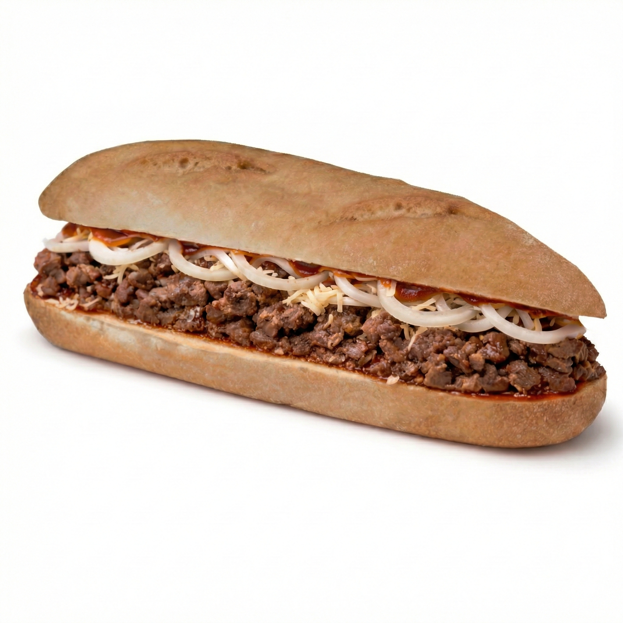 Baguette 28 de carne especiada para celíacos