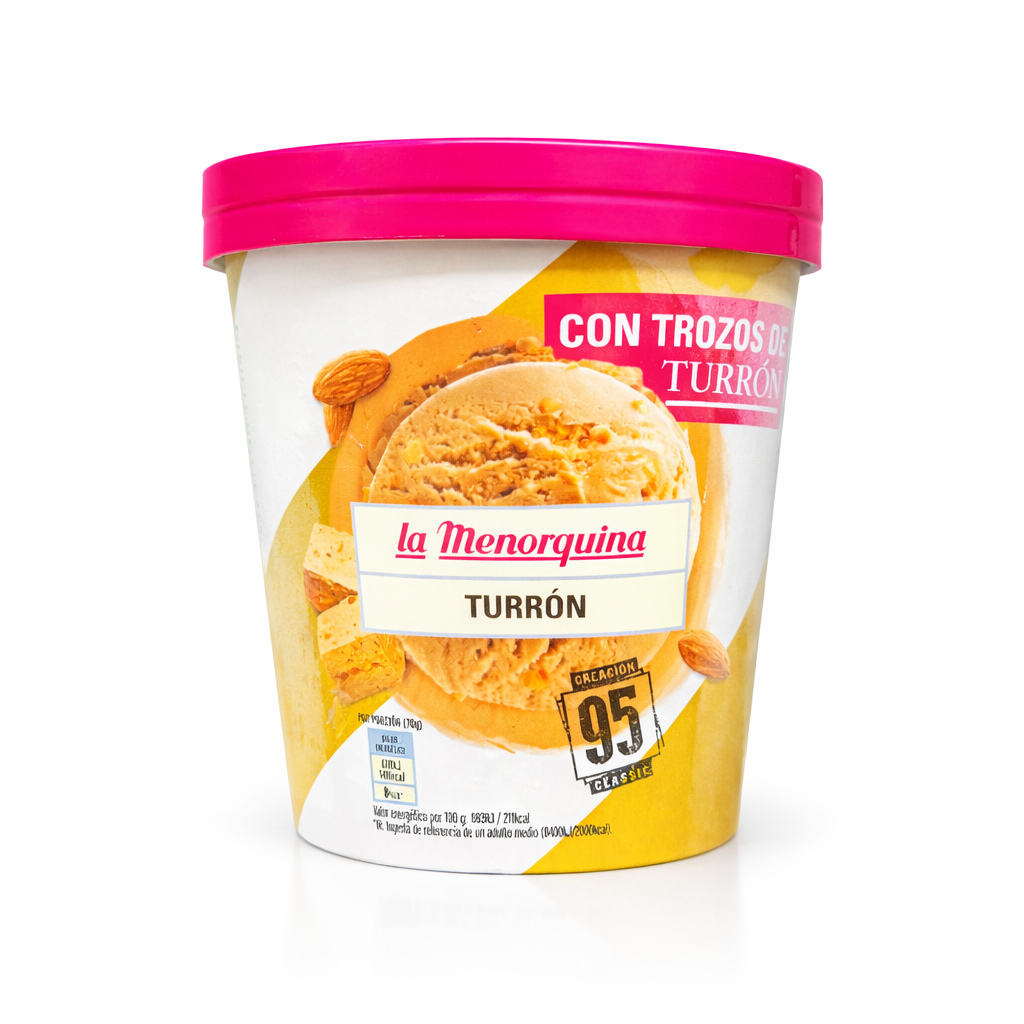 Helado de tarrina grande