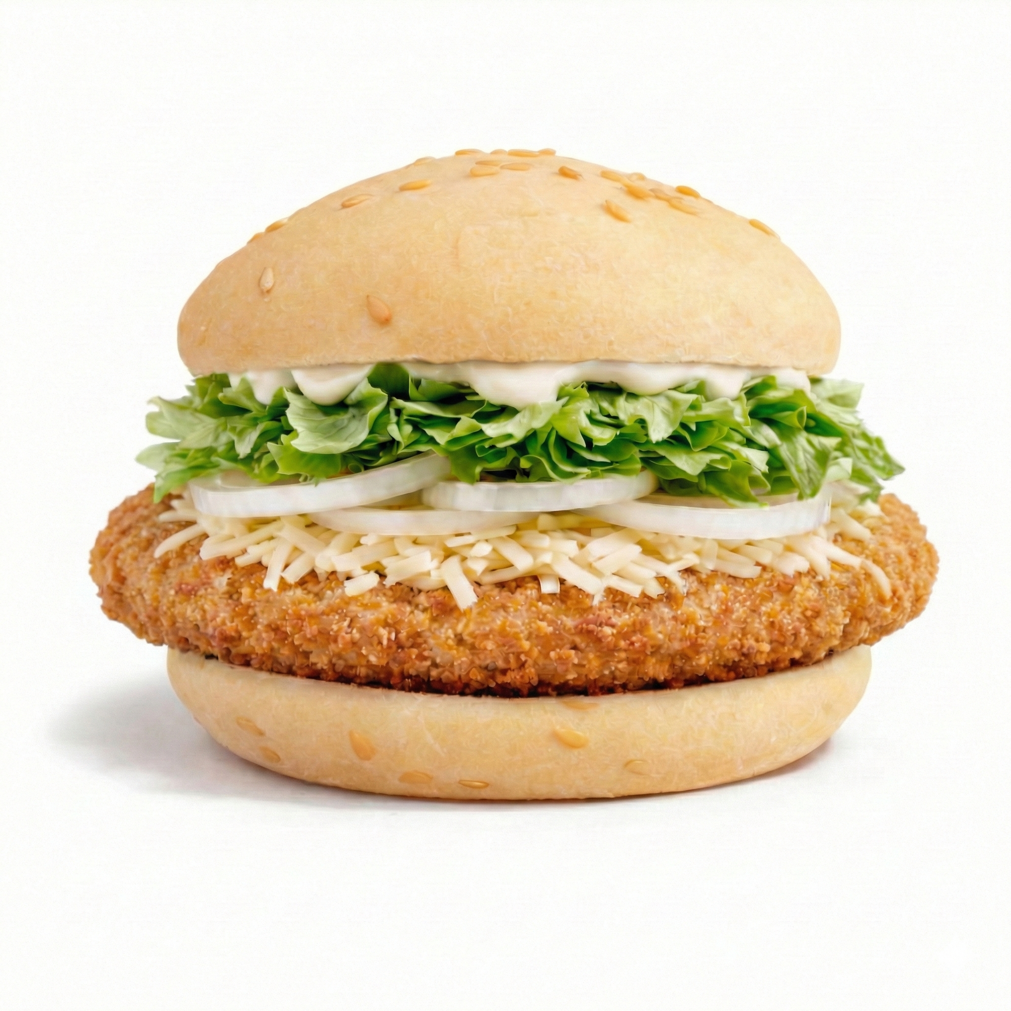 Hamburguesa de pollo César para celíacos