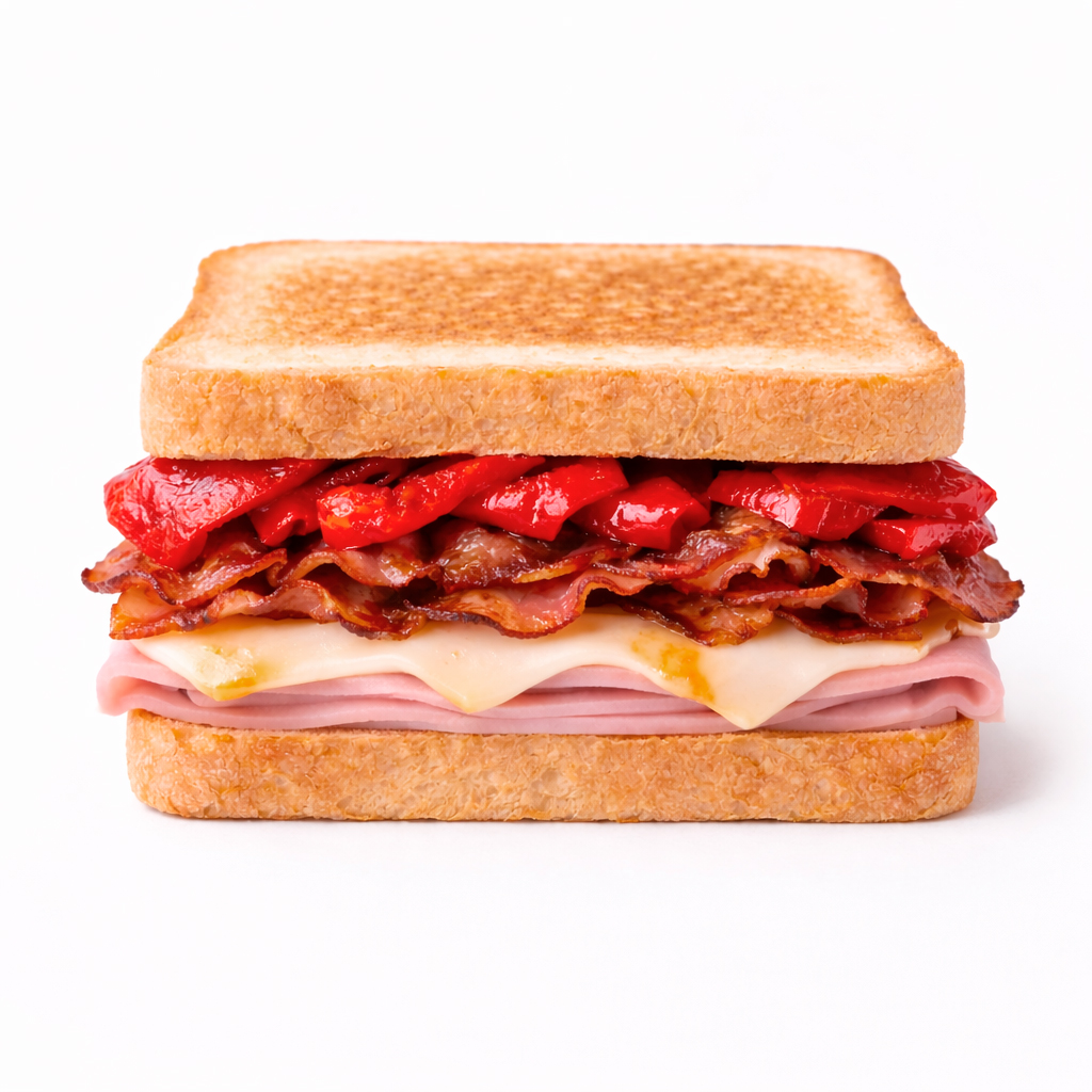 Sandwich con Pimientos