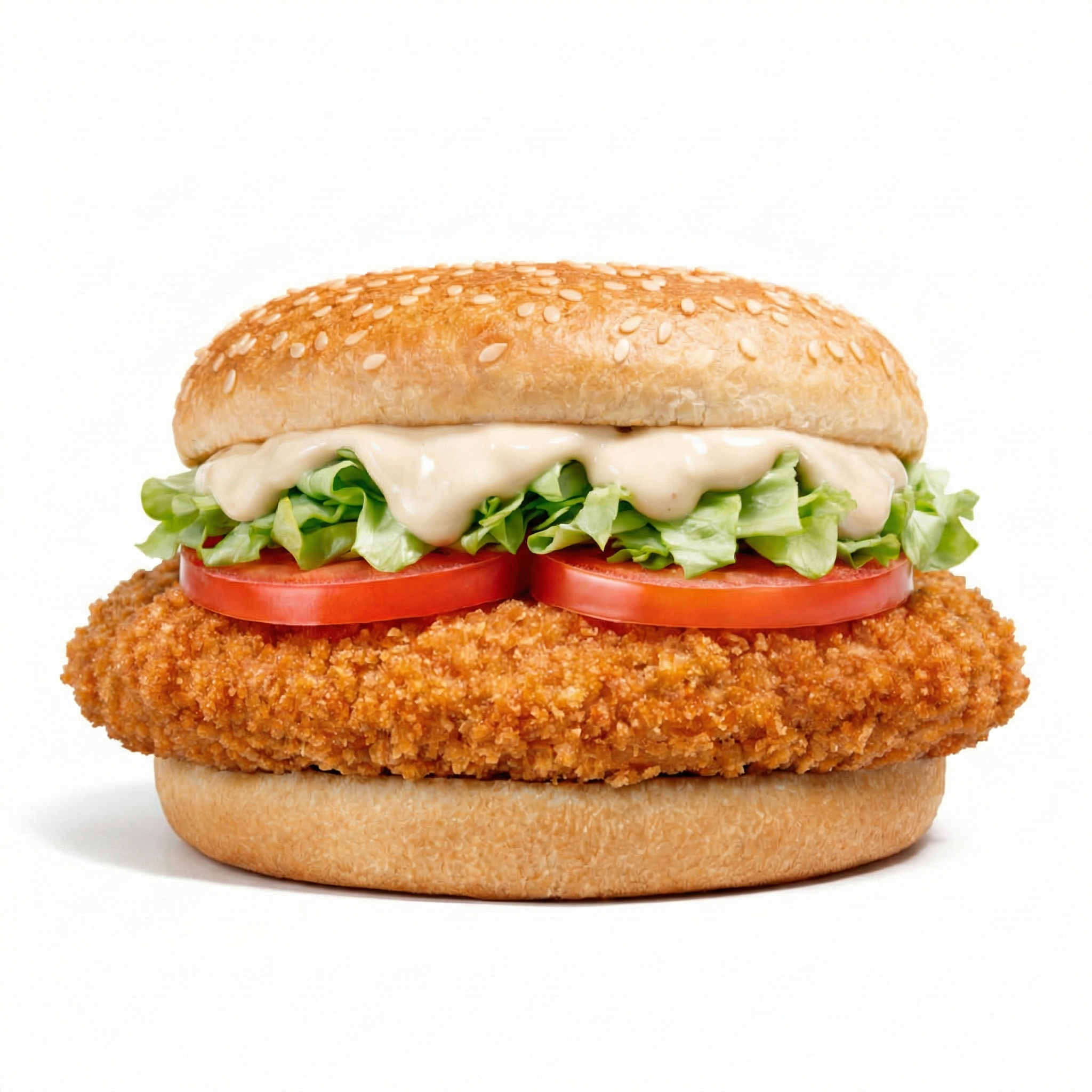 Hamburguesa de pollo Cremosa Parmesana