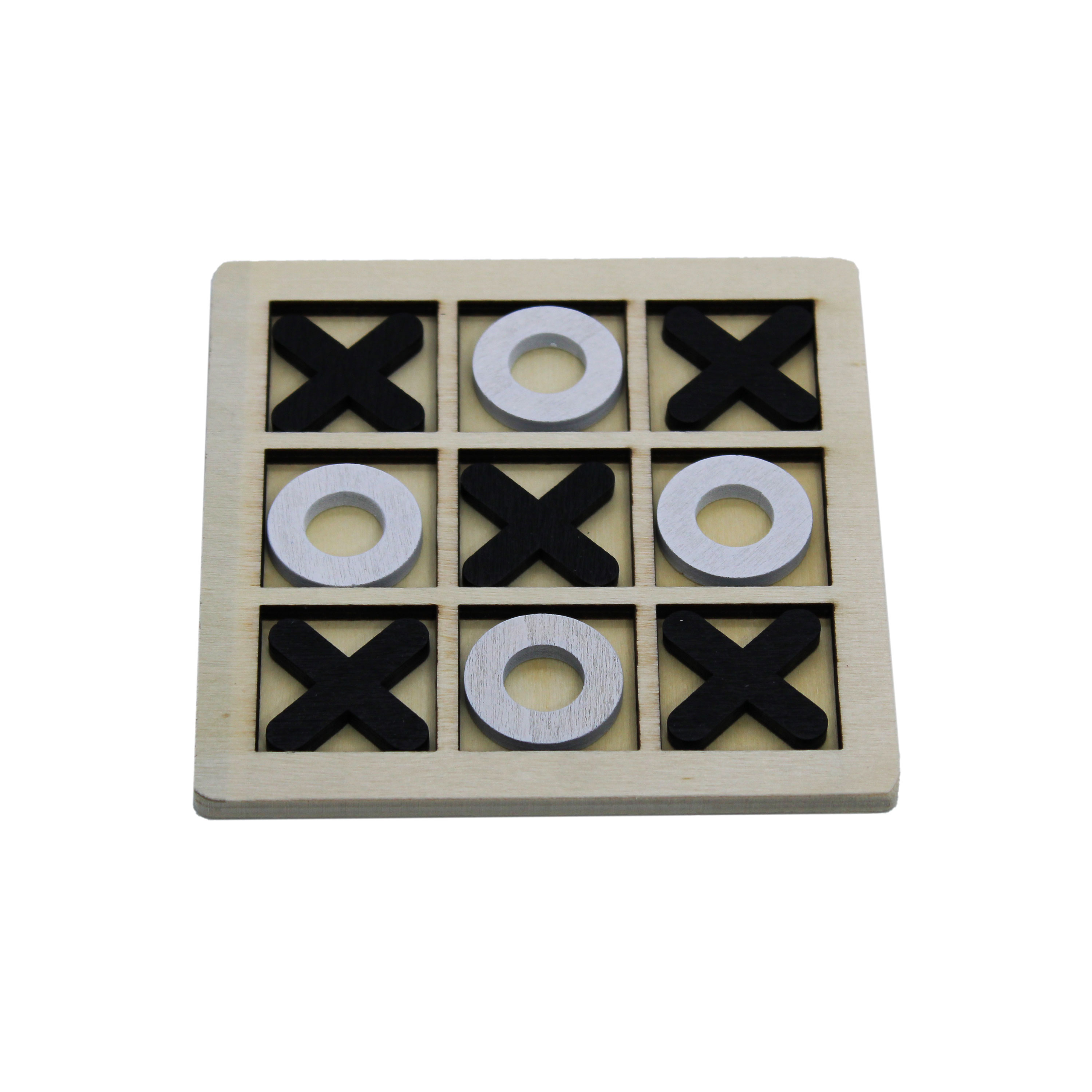 Jeu de morpion en bois