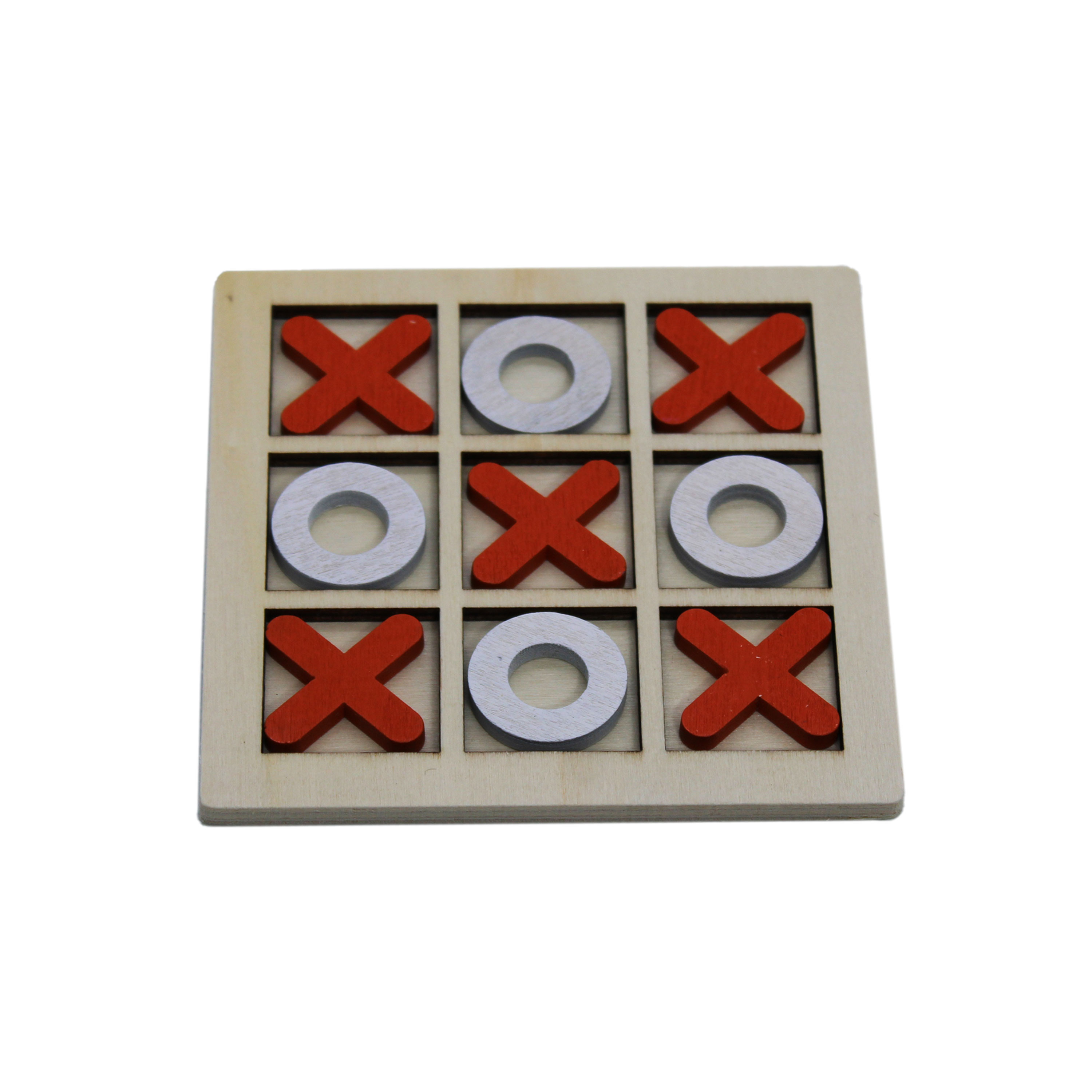 Jeu de morpion en bois