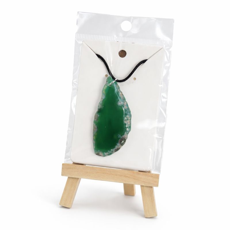 Collier + pendantif en agate