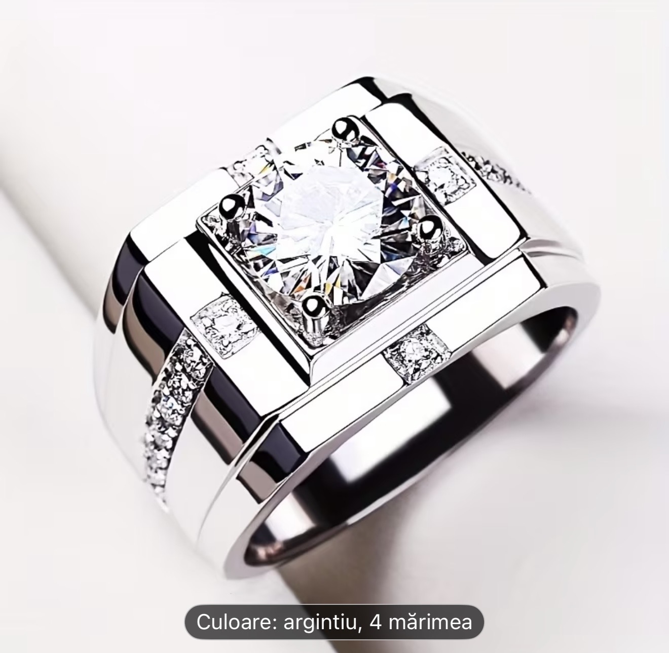 Inel de argint elegant