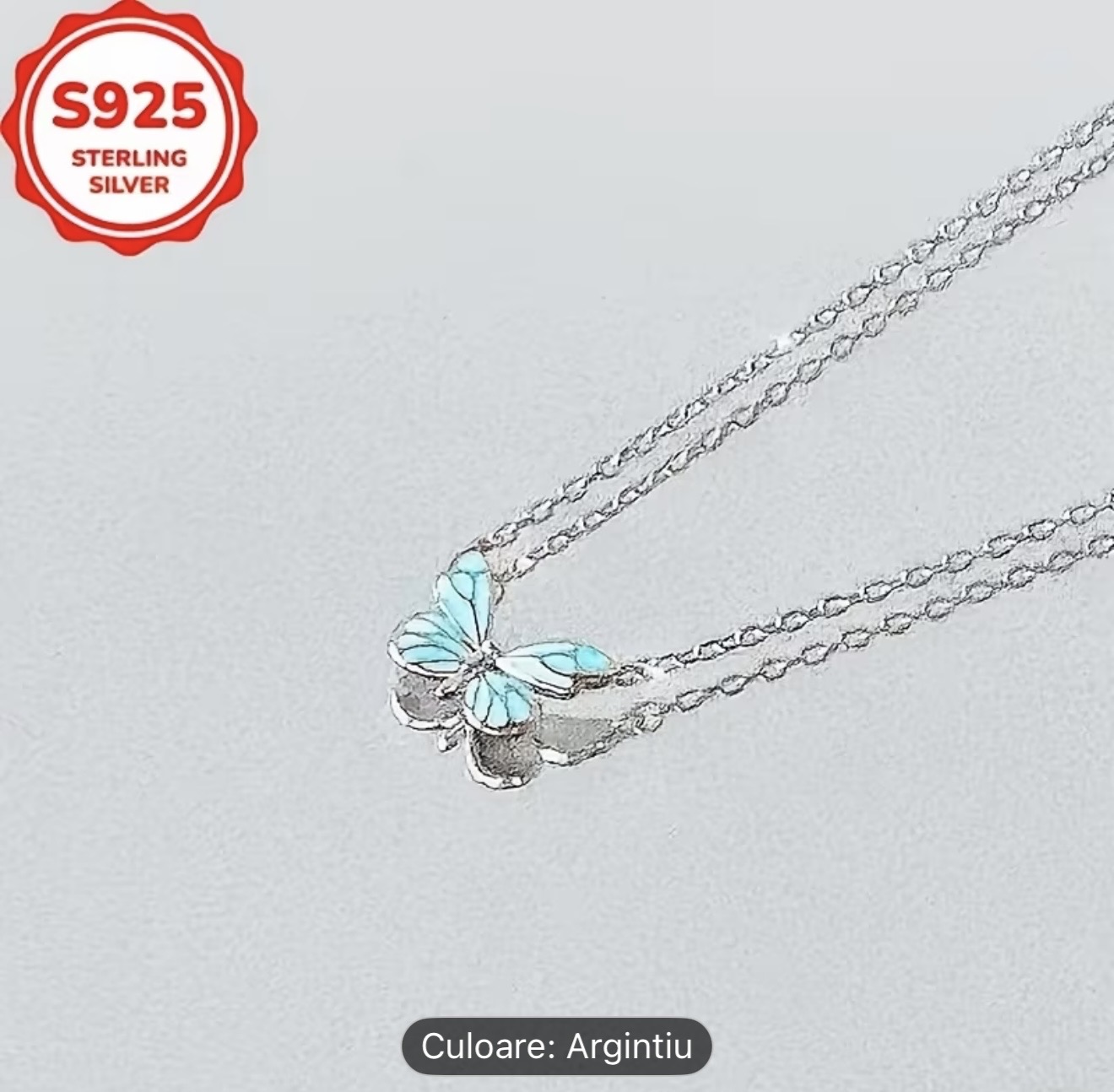 Colier Fluture strălucitor