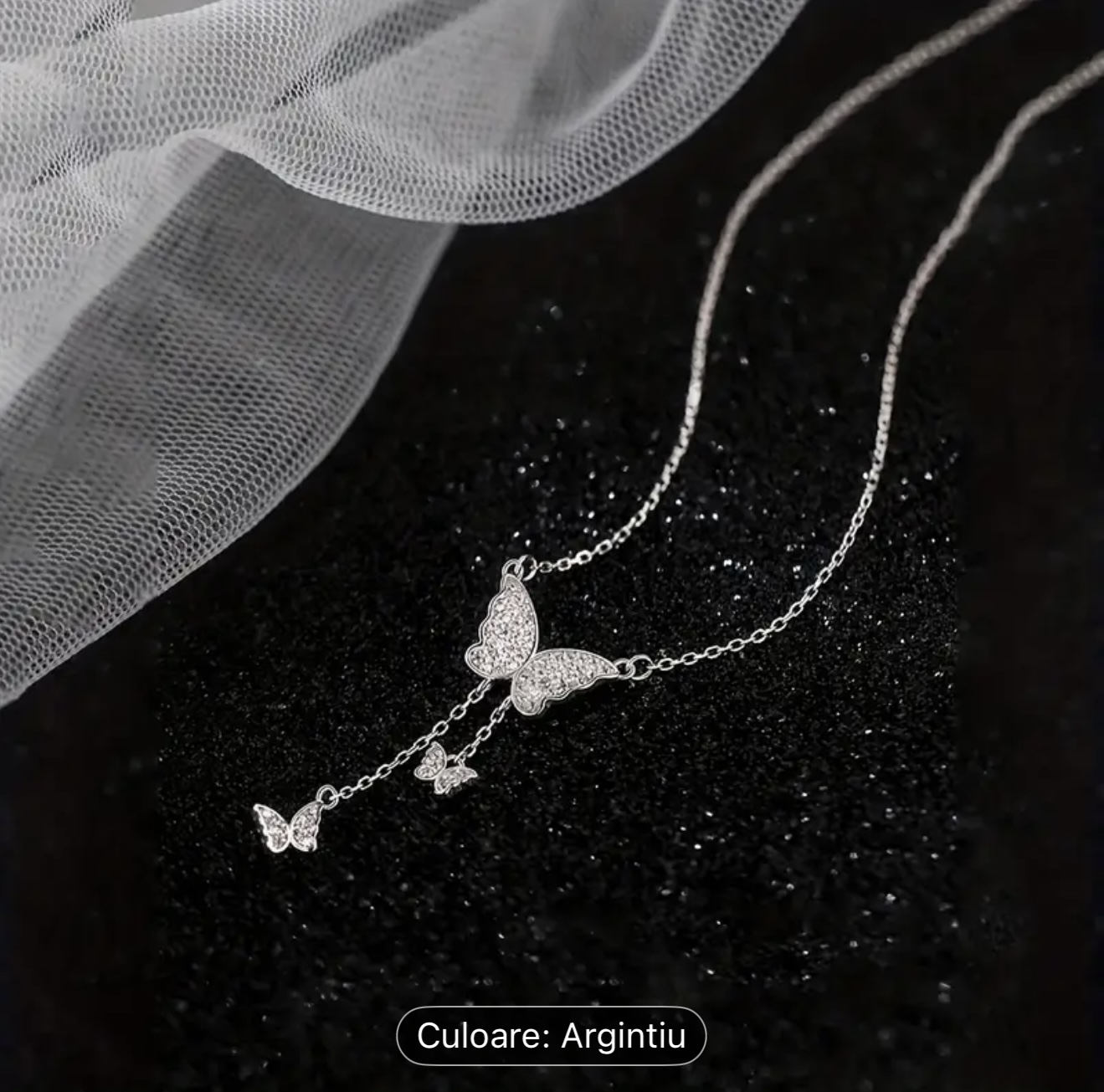 Colier cu pandantiv Fluture