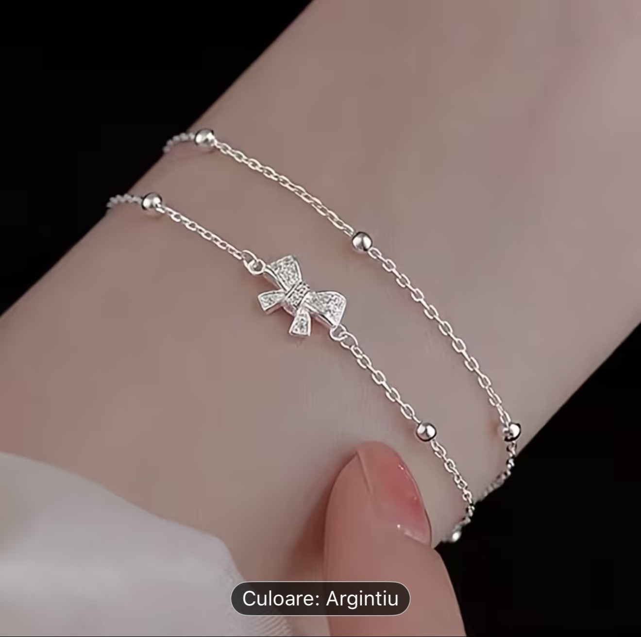 Brățară cu fundiță 