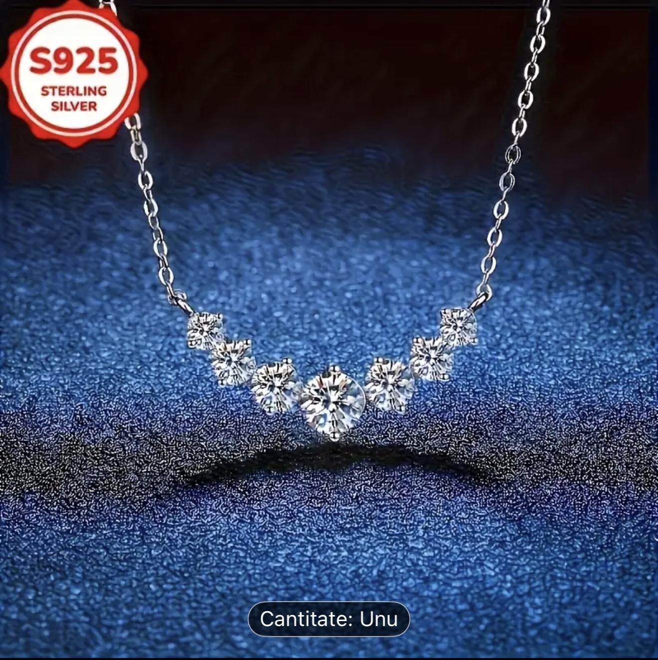 Colier inimă de argint