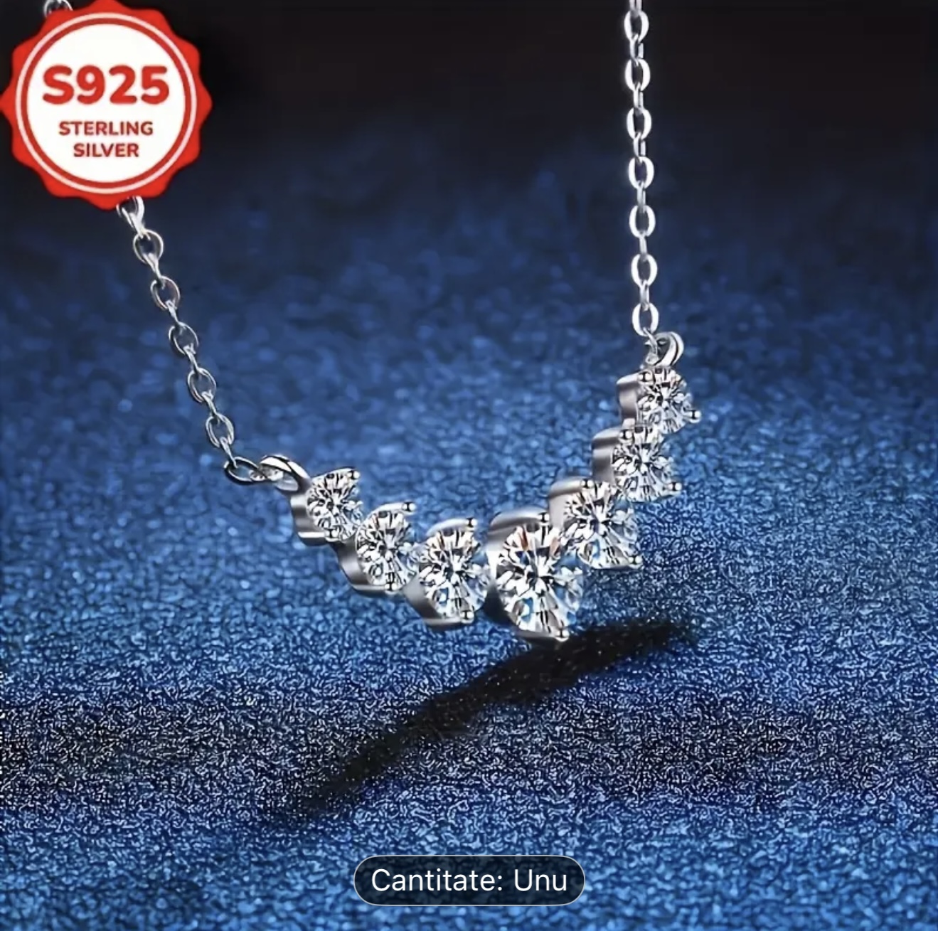 Colier inimă de argint