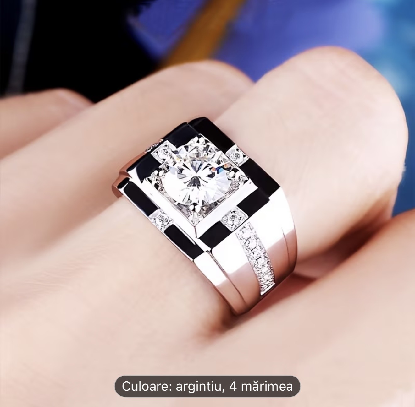 Inel de argint elegant