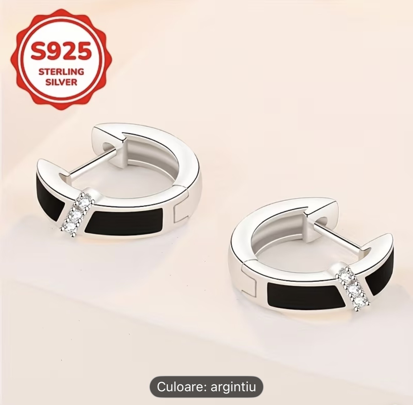 Cercei din argint 925