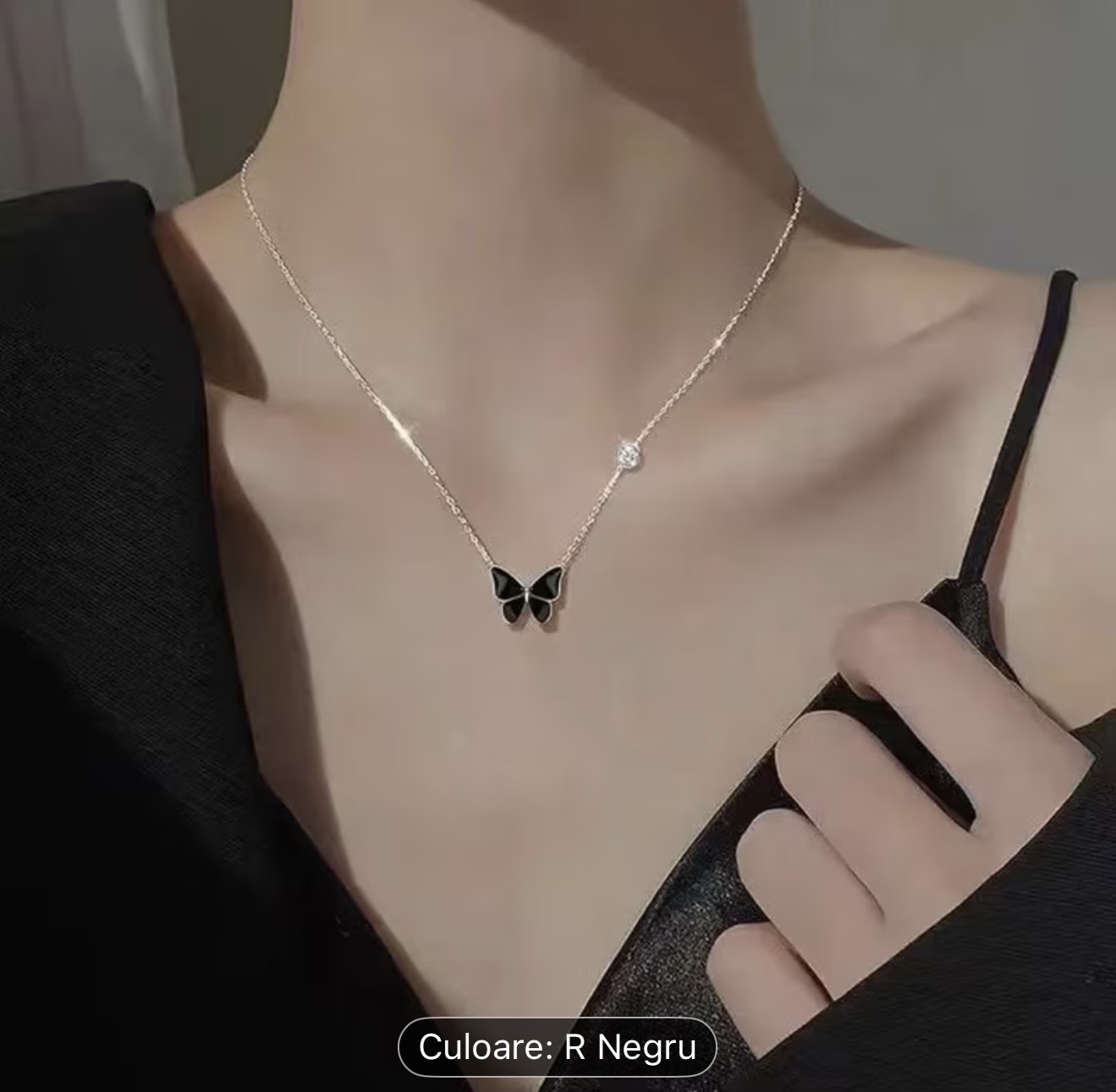 Colier elegant cu pandantiv Fluture