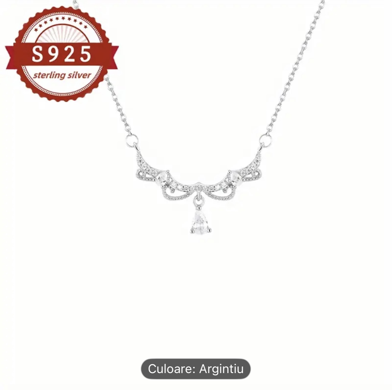 Colier elegant din argint