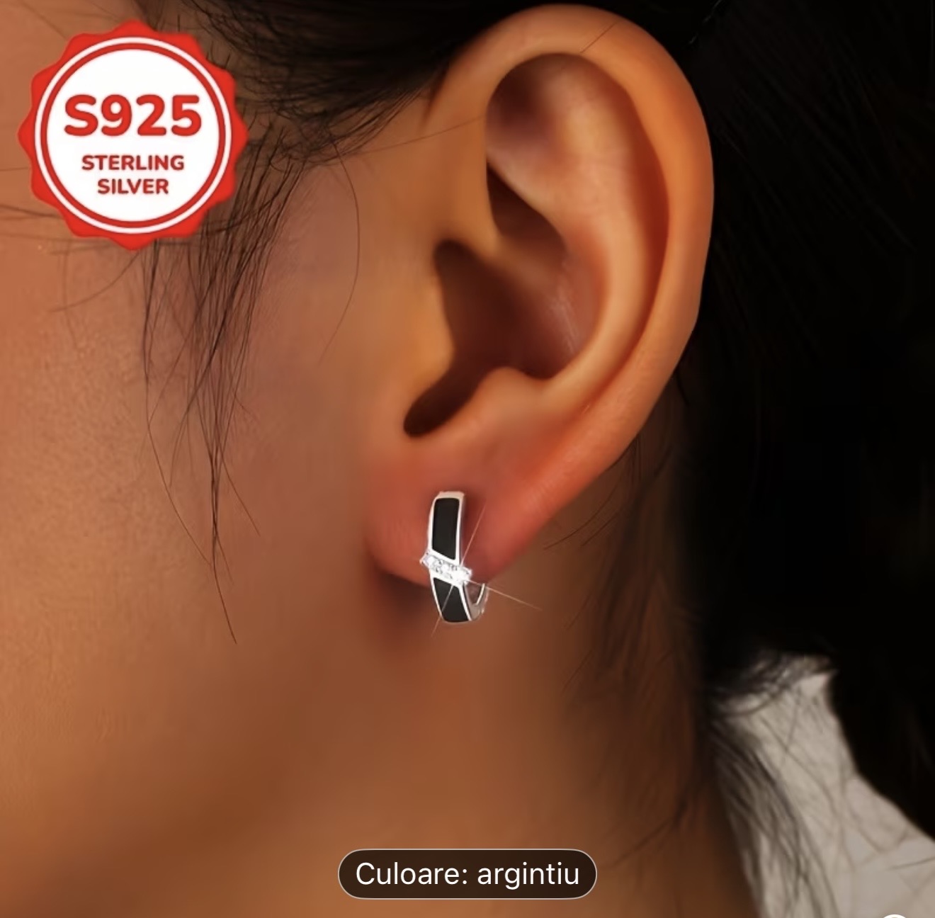 Cercei din argint 925