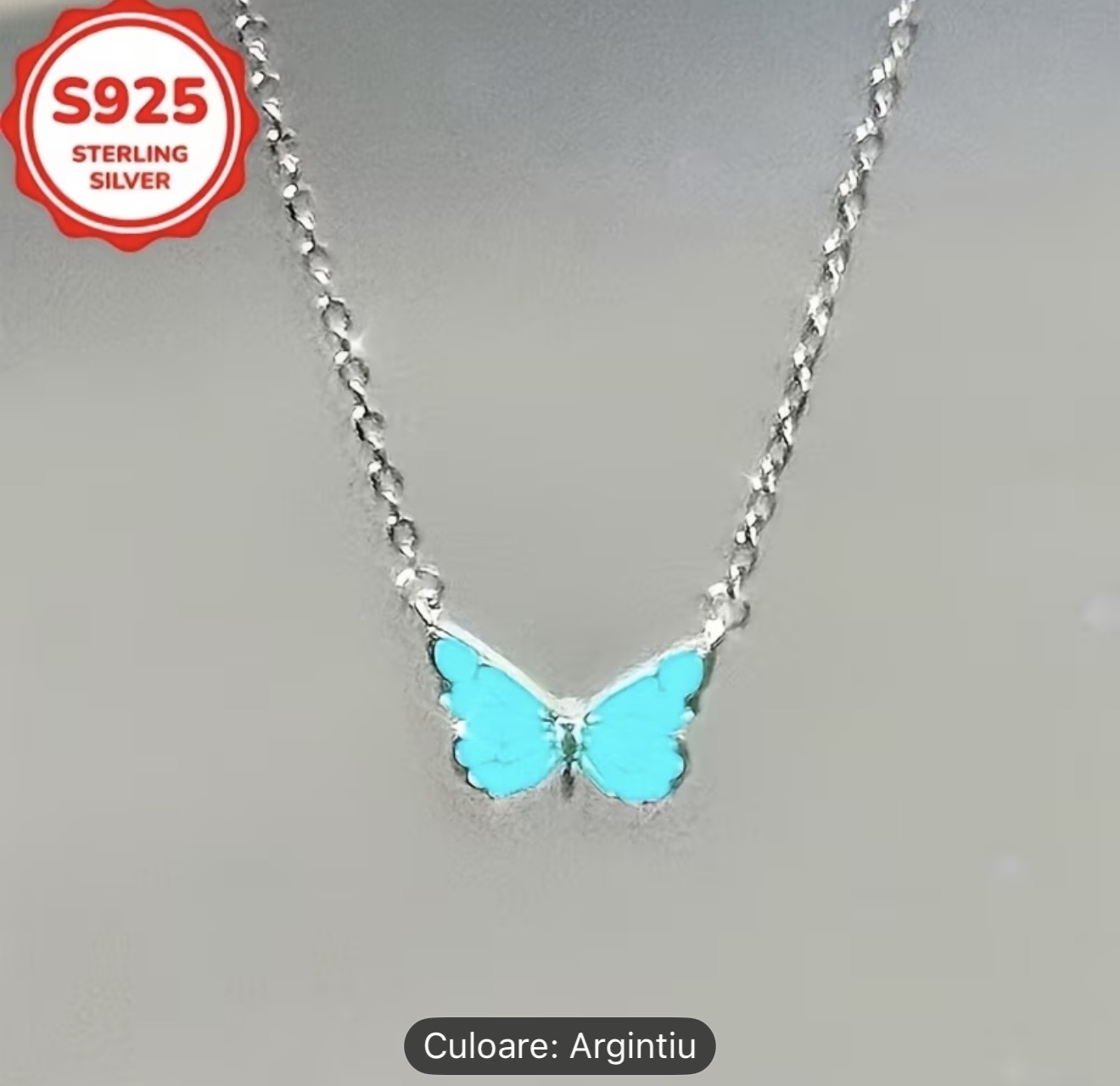 Colier Fluture strălucitor