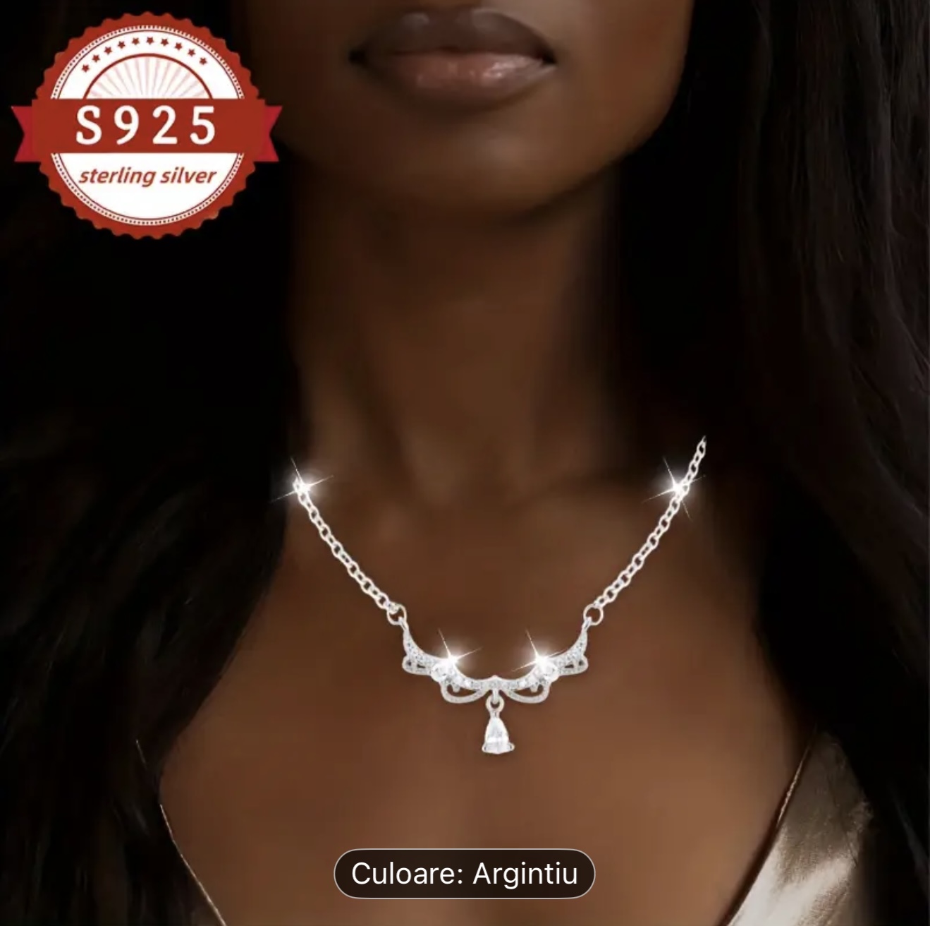 Colier elegant din argint