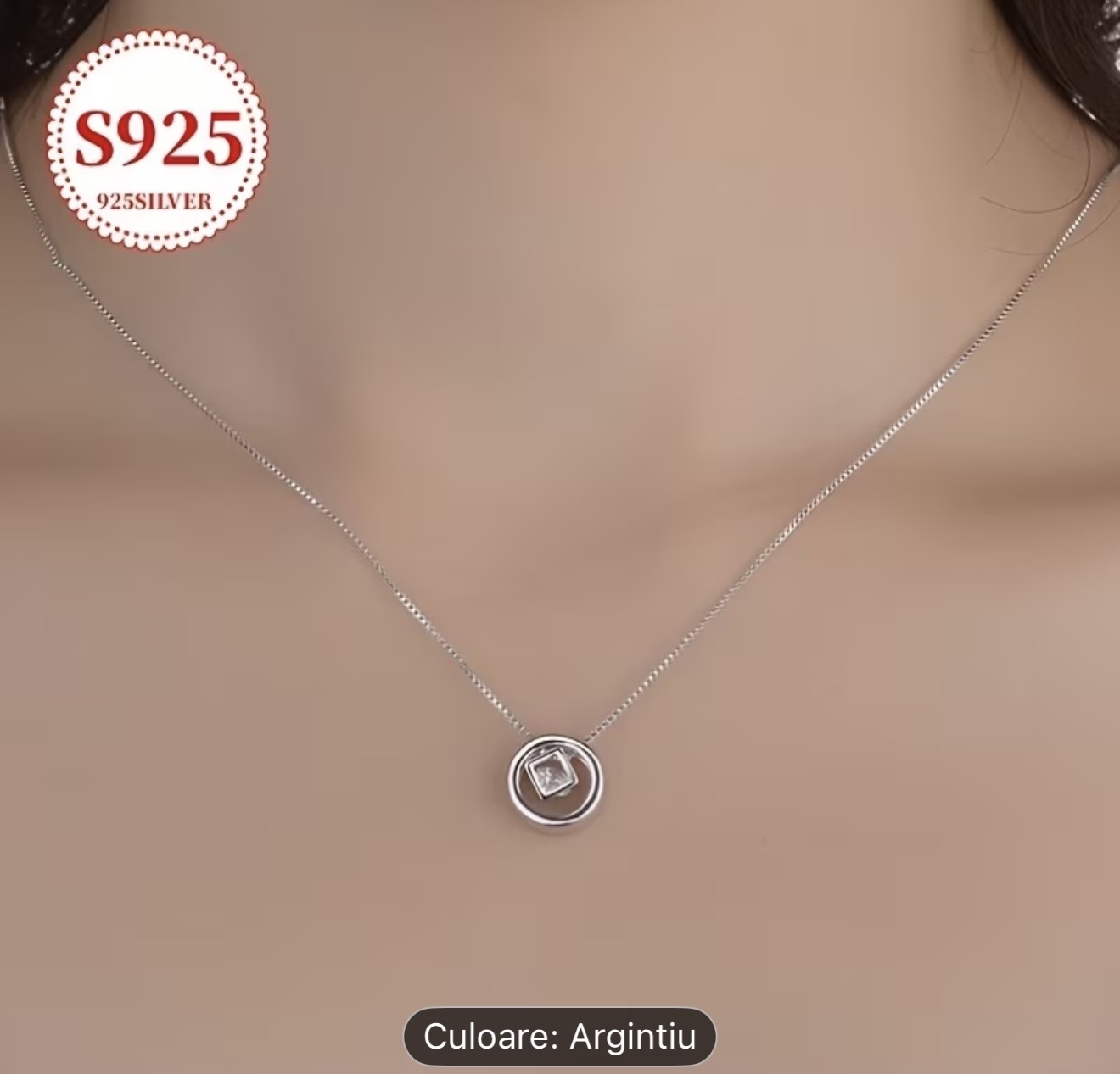 Colier minimalist din argint S925