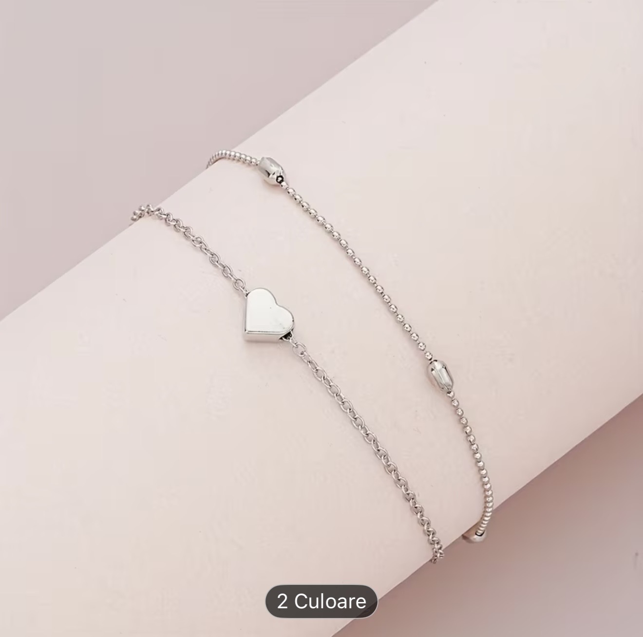 Set de bijuterii inimă 