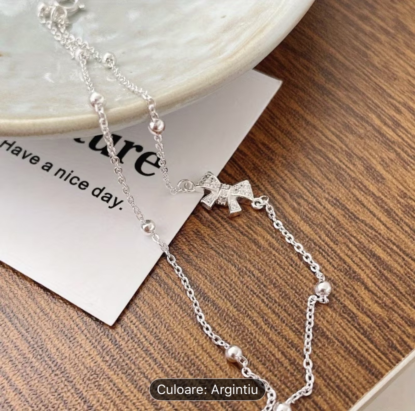 Brățară cu fundiță 