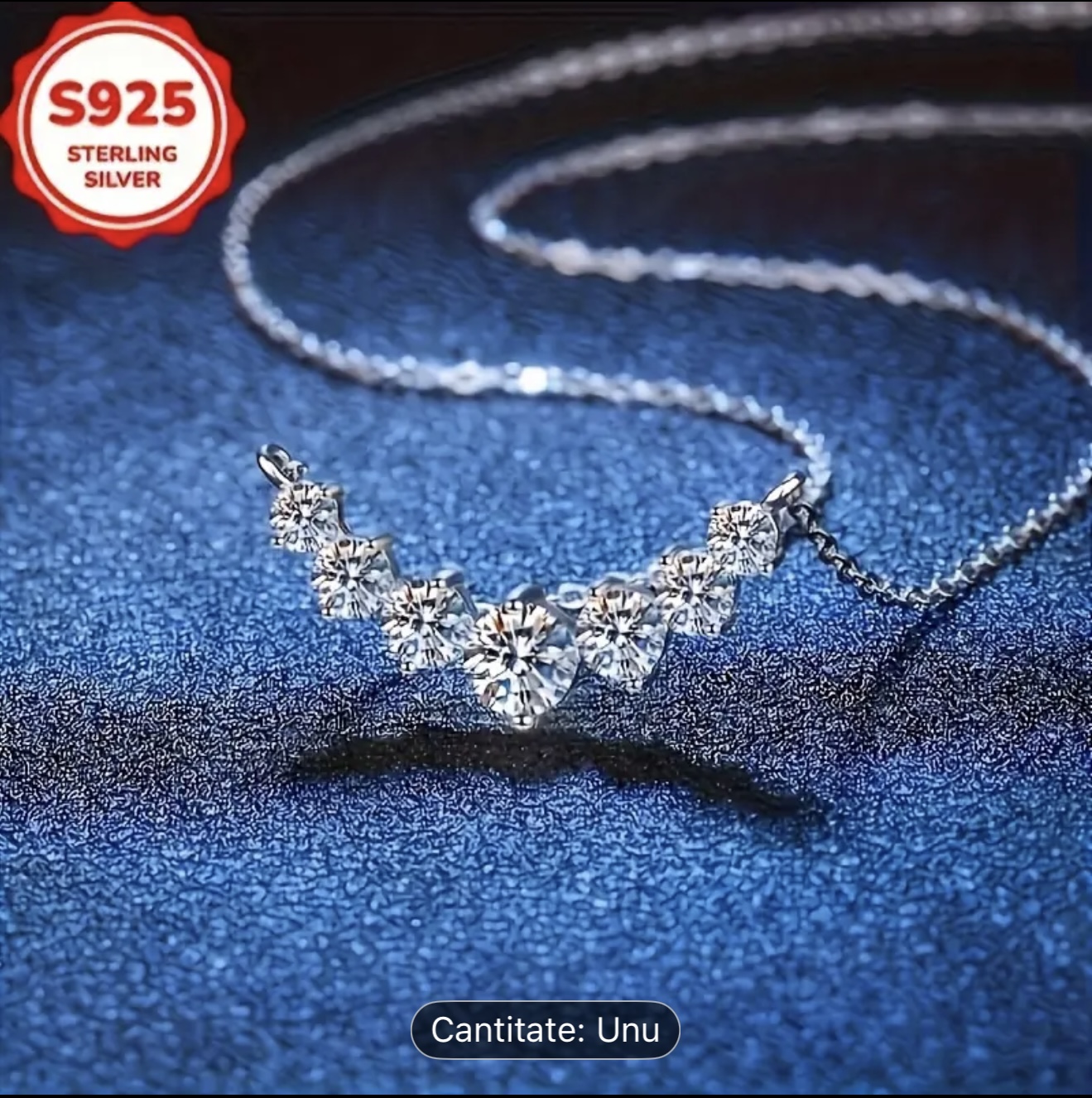 Colier inimă de argint