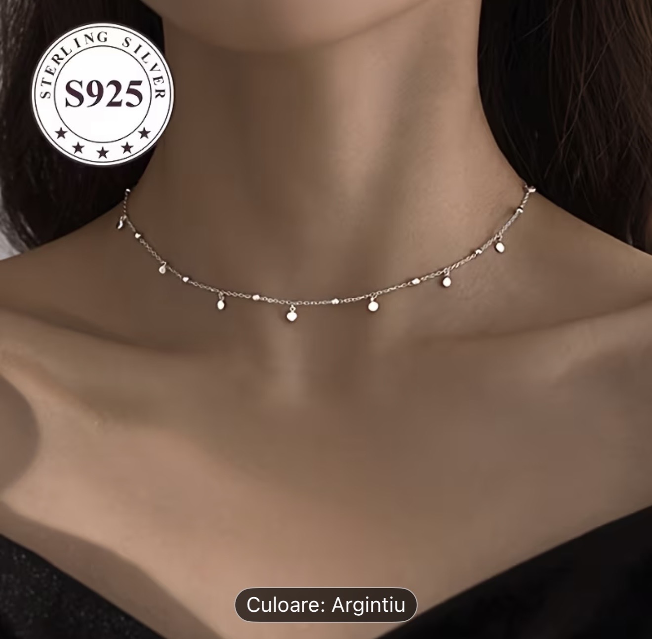 Colier elegant din argint S925
