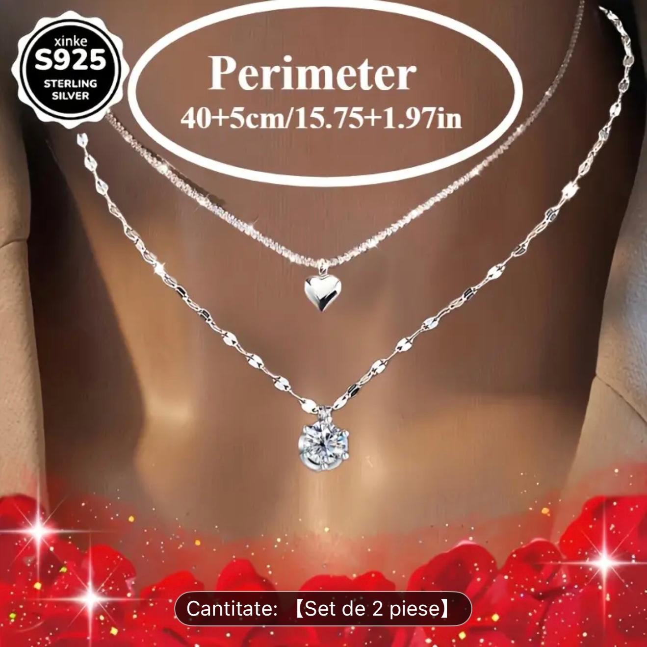 Set de colier din argint