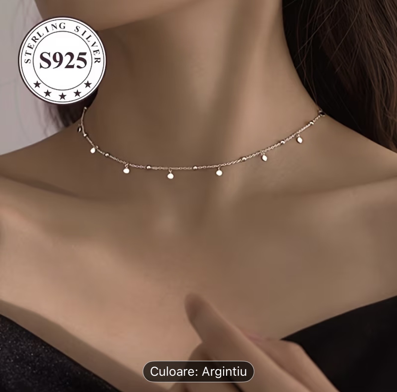 Colier elegant din argint S925