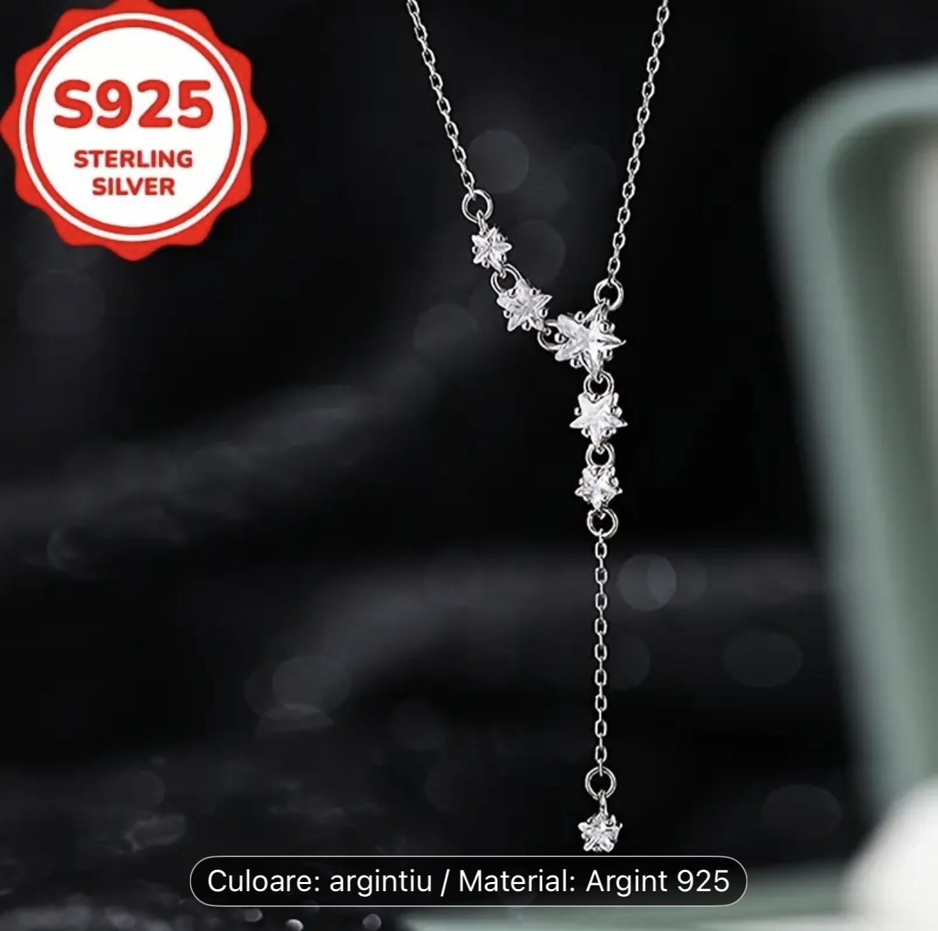 Colier Steluțe de Argint