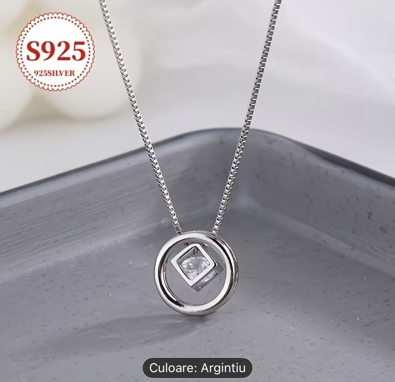 Colier minimalist din argint S925