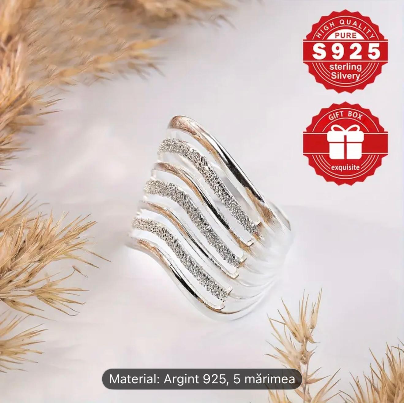 Inel cu val de argint