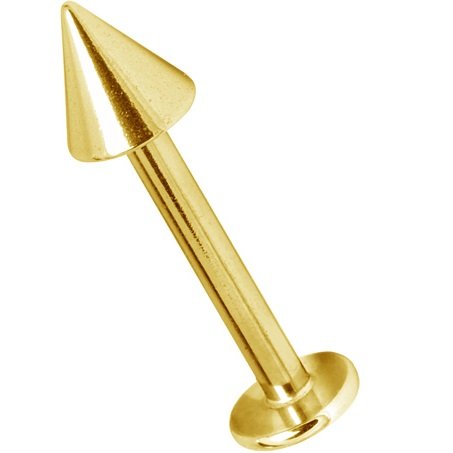 Labret punta  full acero