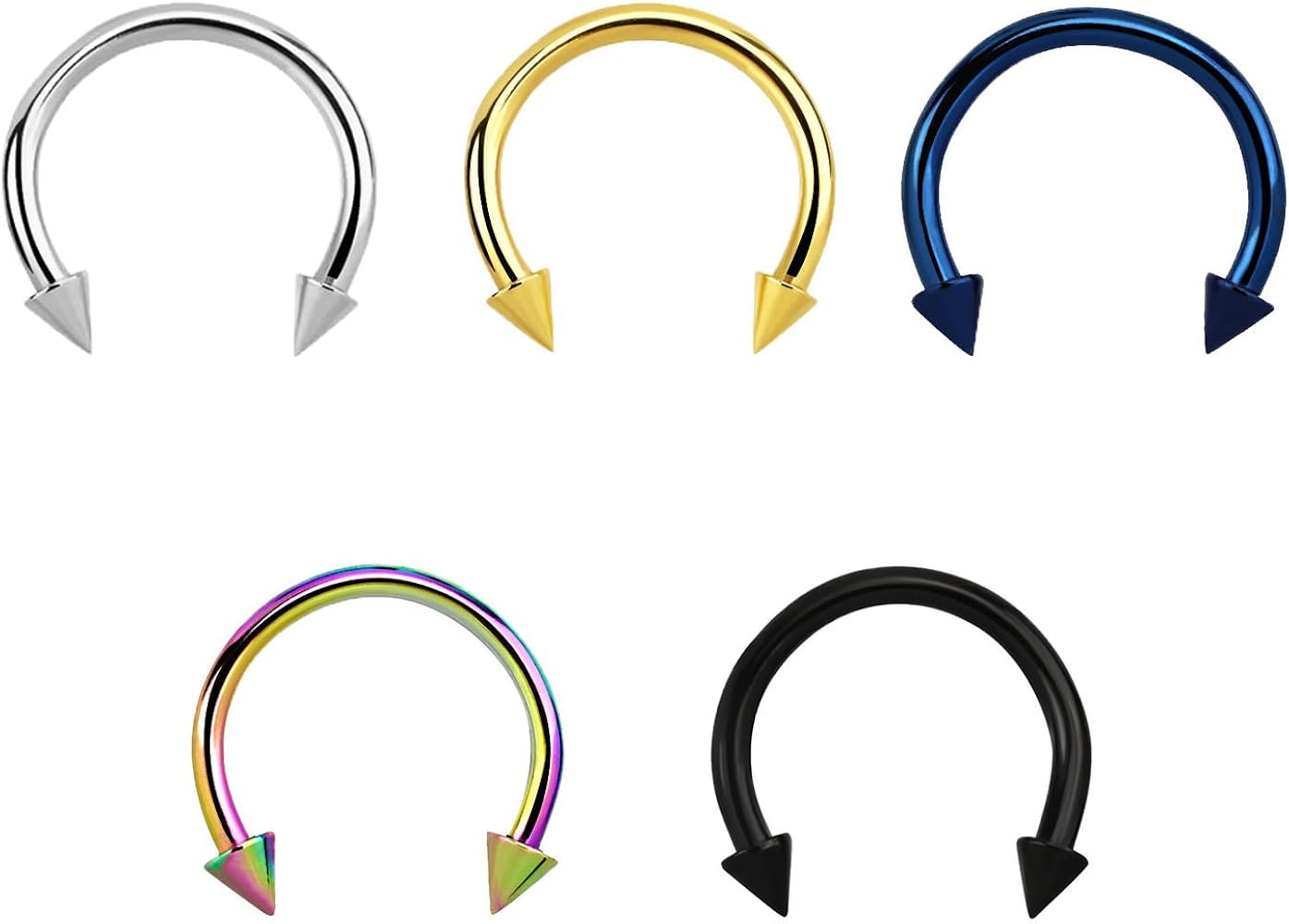 Herradura punta  full acero