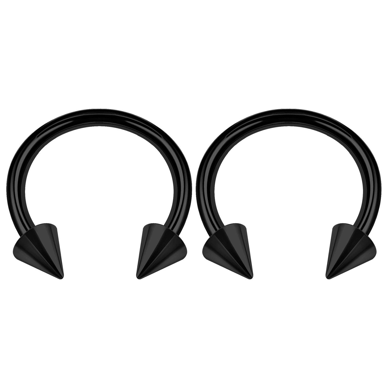 Herradura punta  full acero