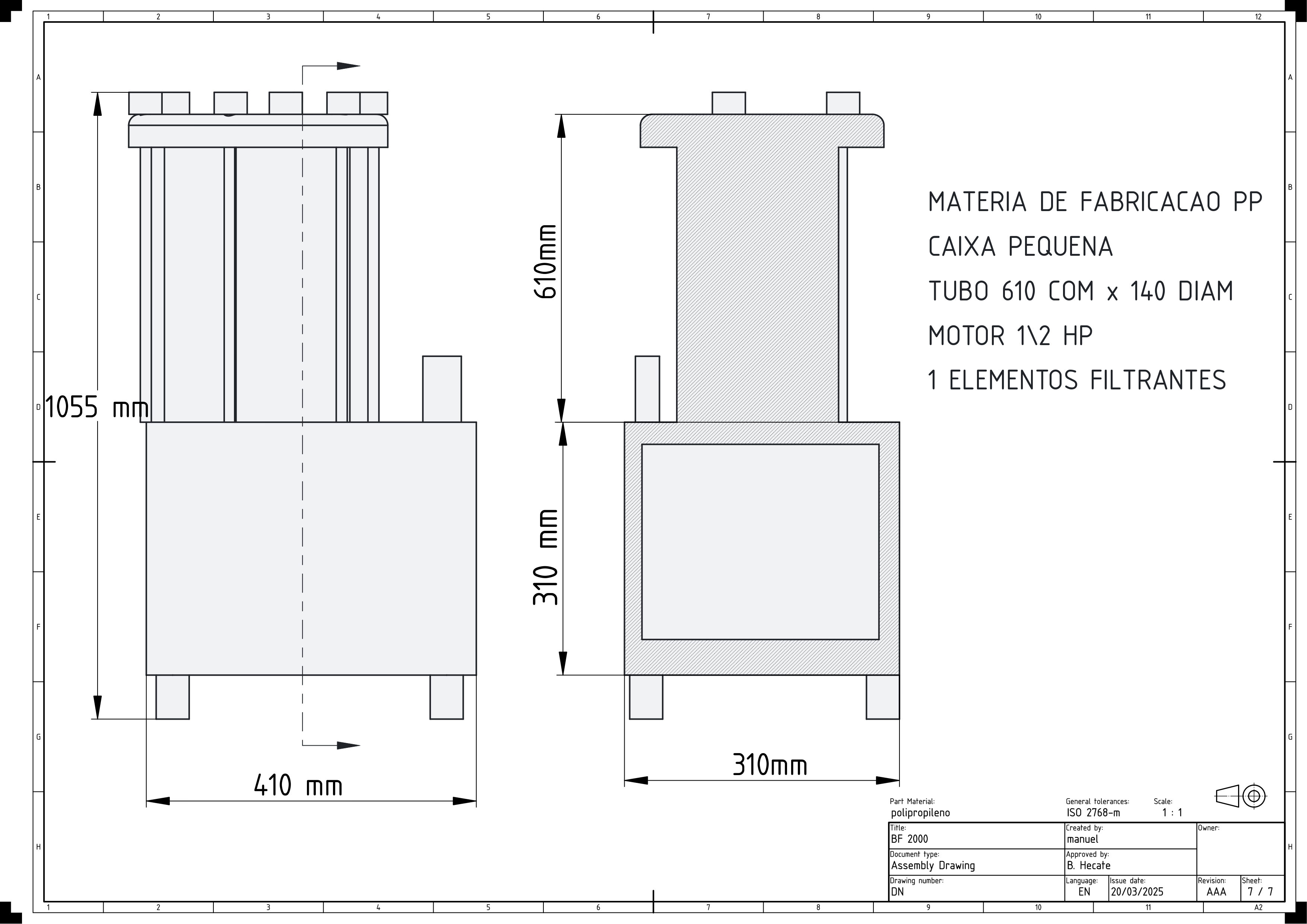 BF 2.000 | Bombas Filtro
