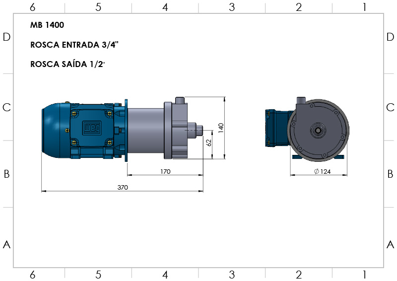 MB 1.200 | Bomba Magnética