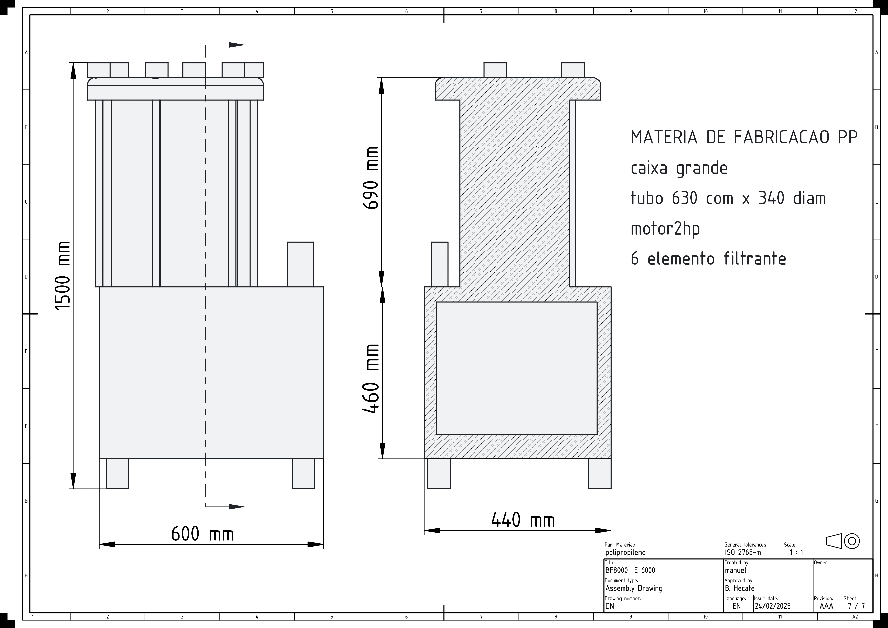 BF 6.000 | Bombas Filtro