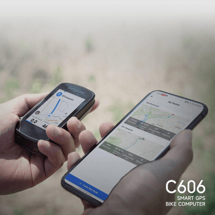 Ciclocomputadora Magene C606 GPS