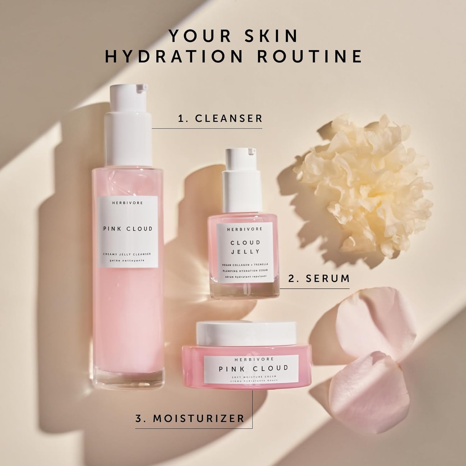 Pink Cloud Skincare Set