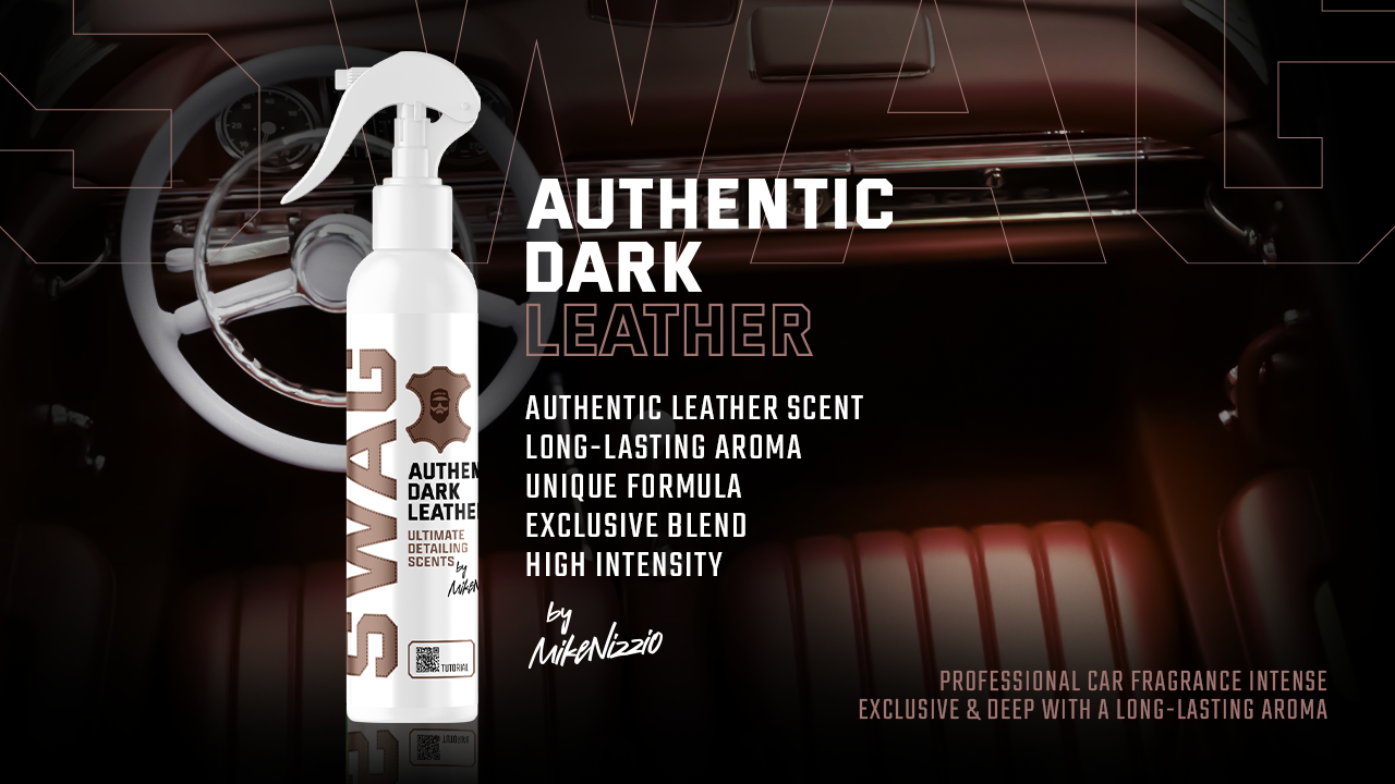 Car Fragrance Swag AUTHENTIC DARK LEATHER