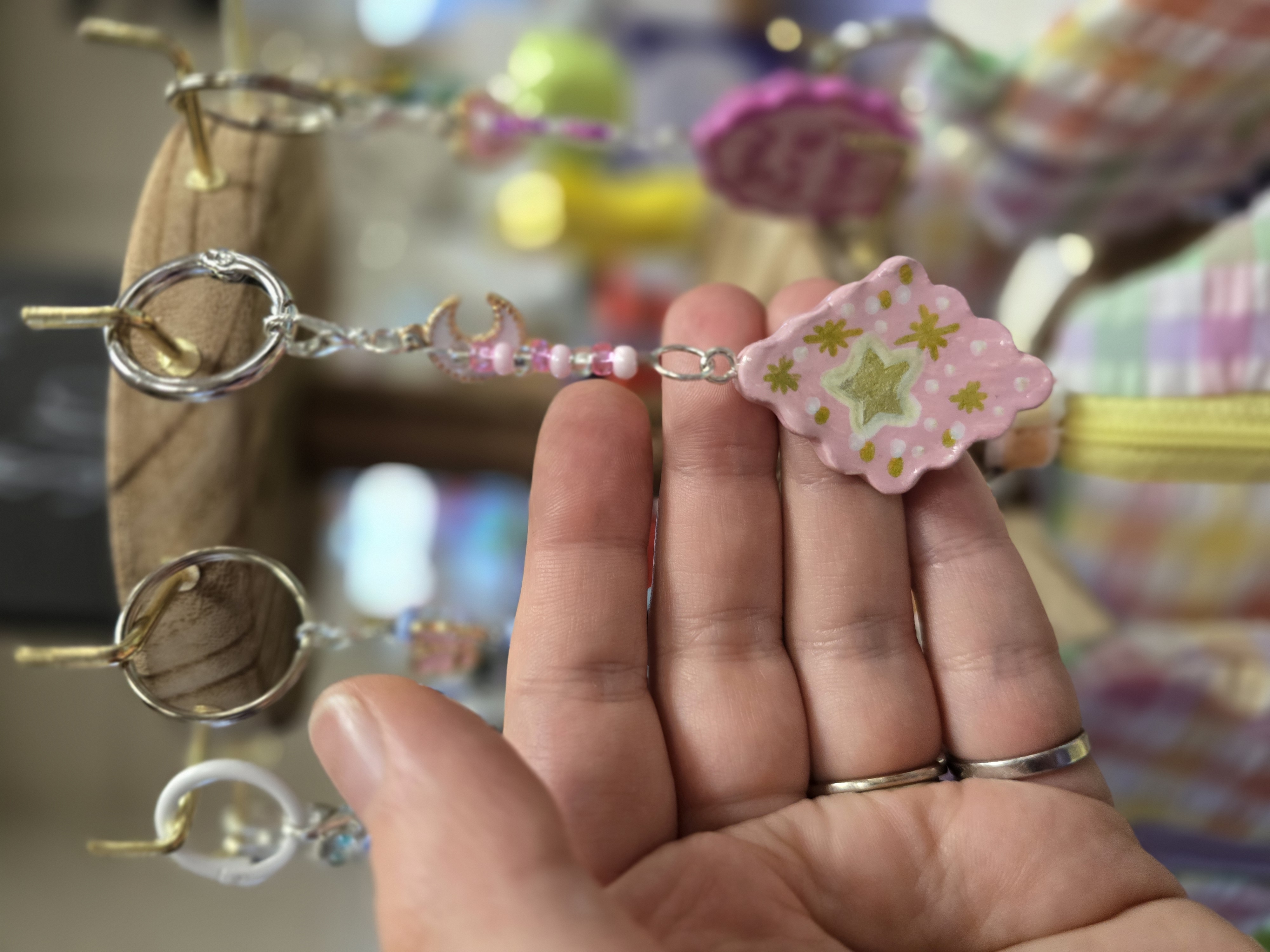 Handmade Star Keychain
