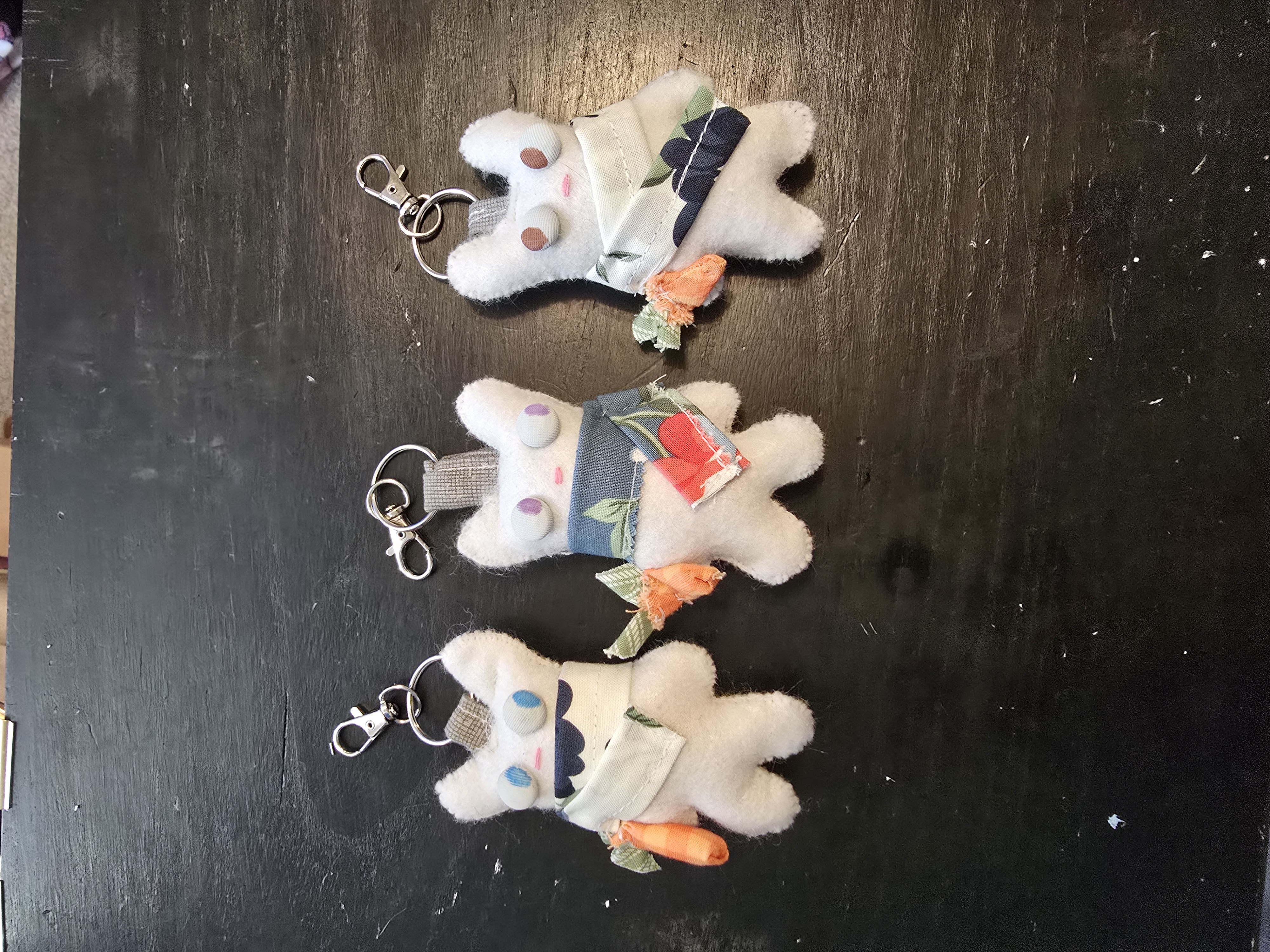 Mystery Handmade Plush Keychain Dolls