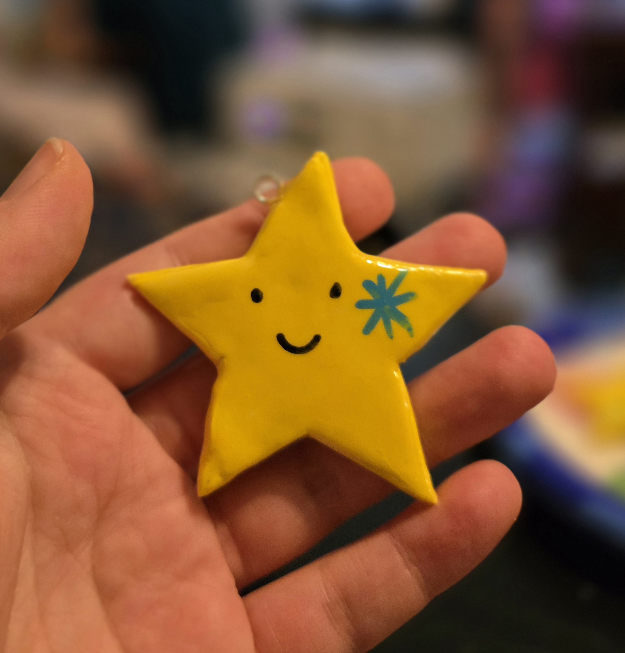 Little Star Charm Keychain