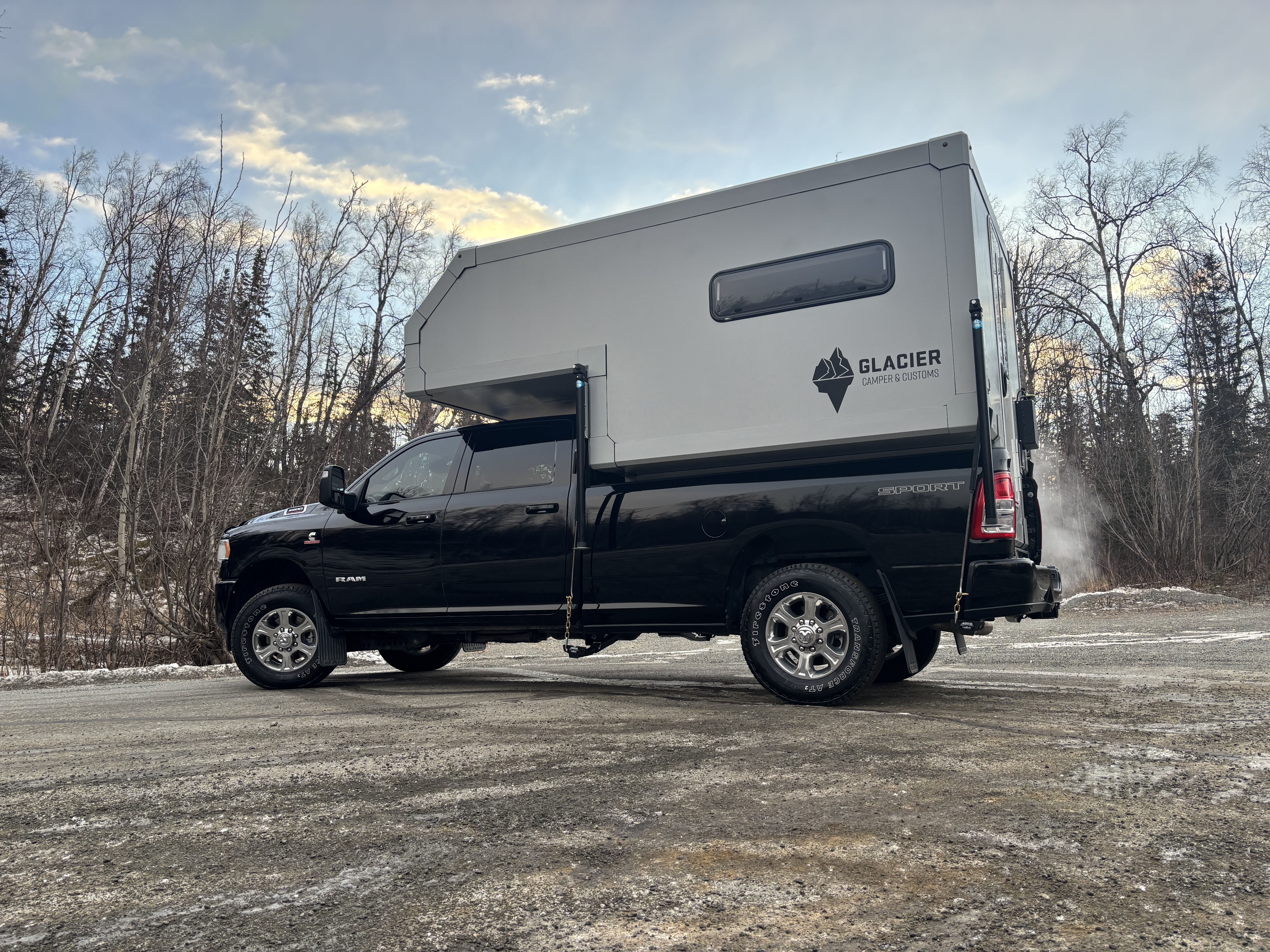 8 foot Slide-In Camper