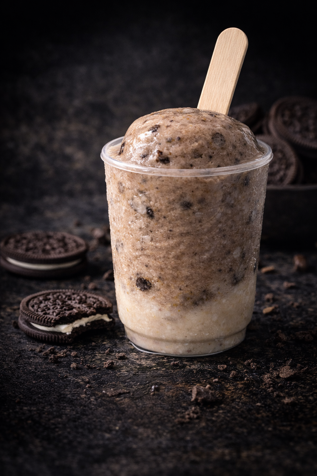 Helado de galleta Oreo