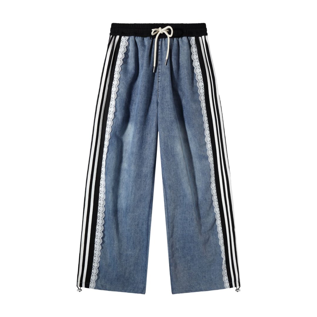 Stylish Denim Track Pants