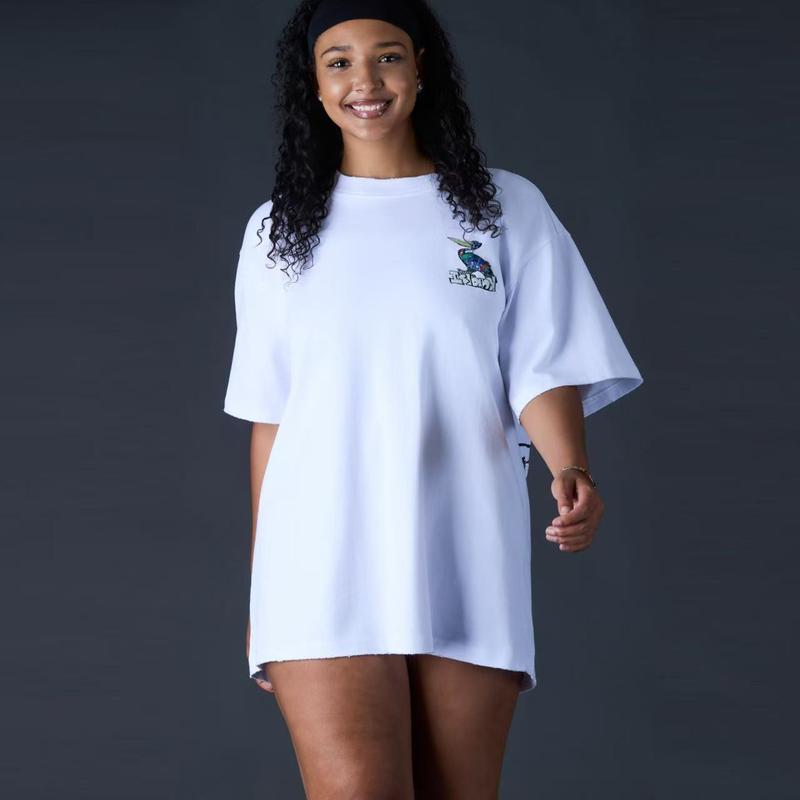 Oversized Graphic Tee with Graffiti Island Design – Streetwear Unisex T-Shirt