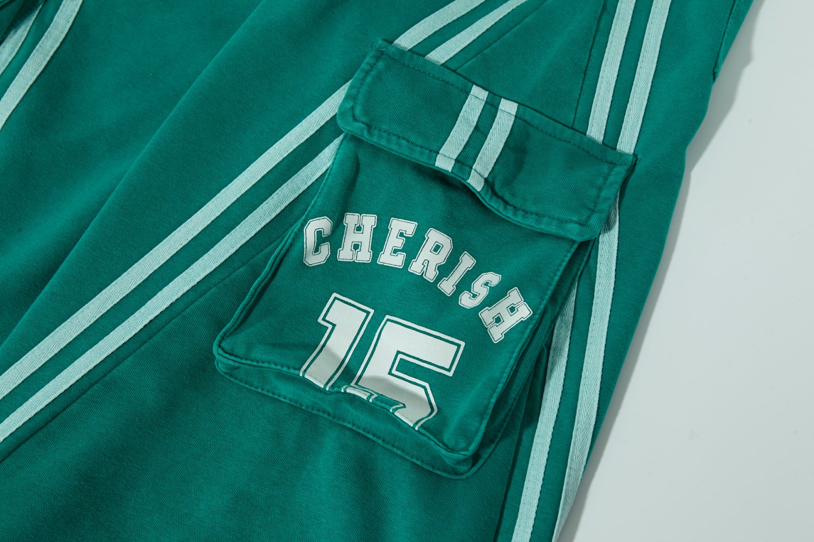 Loose Wide-Leg Cargo Pants – Elastic Waist Streetwear Joggers