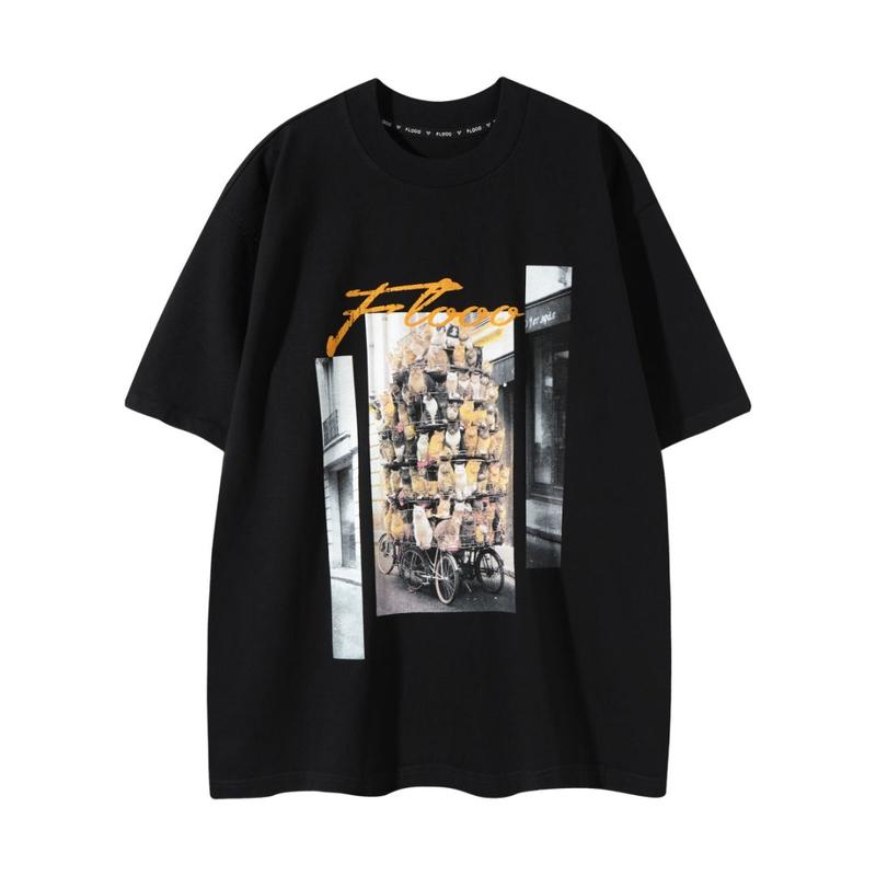 Urban Feline Triptych T-shirt