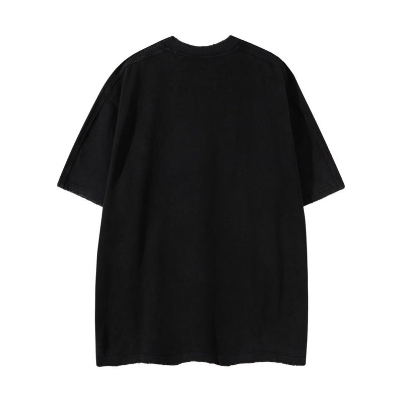 “MAD Label” Oversized Graphic Tee – Unisex Vintage Streetwear T-Shirt